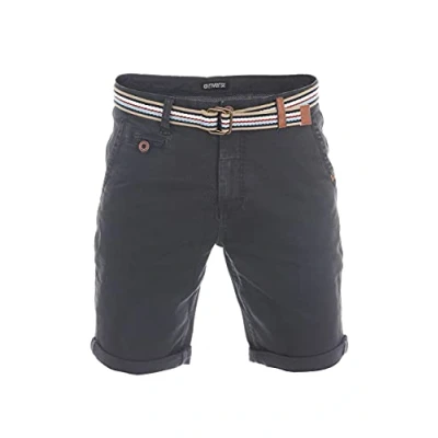 Abbildung von riverso Chinoshorts Herren Shorts RIVKlaas Regular Fit Bermudashorts mit Gürtel