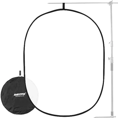 Abbildung von AMBITFUL Soft Light Board Fotografie Studio Beleuchtung Reflektor Pop Out Faltbare Diffusor Disc Panel mit Tragetasche für Videoaufnahmen (150x200cm)