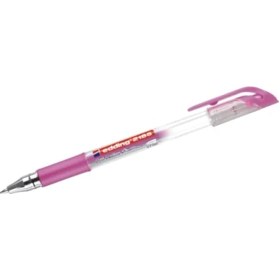 Abbildung von edding 10 x Gelroller 2185 crystaljelly 0,7mm pink metallic