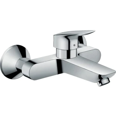 Abbildung von hansgrohe Waschtischarmatur &quot;Logis&quot;, Aufputz für Wandmontage, chrom