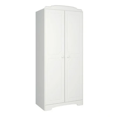 Abbildung von ebuy24 Kleiderschrank Nilon 2 Türen weiß.