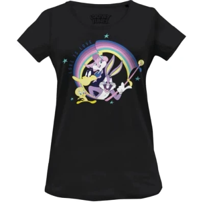 Abbildung von cotton division Damen Wodlitlts033 T Shirt, Schwarz, Large