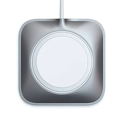Abbildung von Satechi Aluminum Dock Enclosure für Magsafe Charger space gray ST AMCCM