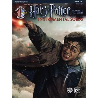 Abbildung von Harry Potter Instrumental Solos Tenor Saxophone: Selections from the Complete Film Series (Alfred&#039;s Play Along)