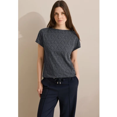 Abbildung von Cecil Tshirt print, Damen, Größe: Large, Blau