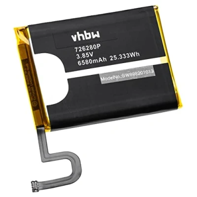 Abbildung von vhbw Akku kompatibel mit Blackview BV6800, BV6800 Pro Handy Smartphone Telefon (6580mAh, 3,85V, Li Ion) + Werkzeug