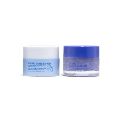 Abbildung von W7 Sweet Dreams Lippen Peeling &amp; Overnight Lip Mask Duo, Lippenmaske für die Nacht 2er Set Blaubeergeschmack Peeling, Pflege, Beruhigung Feuchtigkeitspflege