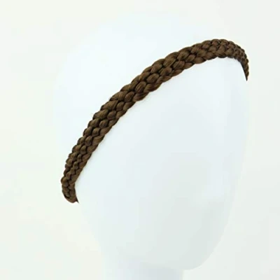 Abbildung von CAISHA Zopf Haarteil Haarband Stirnband Haarschmuck Geflochten Braun HZ102