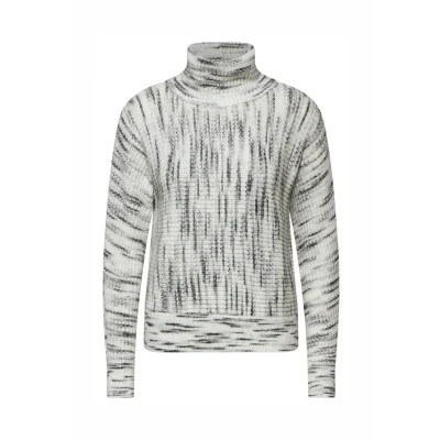 Abbildung von Cecil Dolman Strickpullover, Damen, Größe: Small, Weiß