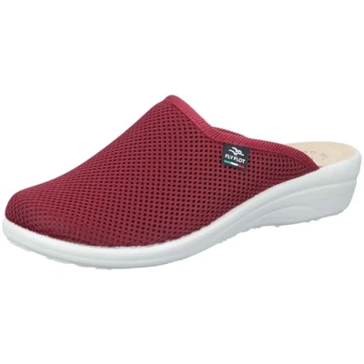Abbildung von Fly Flot Clogs, Damen, Größe: 42, Burgundy Schuhe
