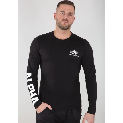 Abbildung von Alpha Industries Longsleeve &quot;Alpha Men Longsleeves Sleeve Print Heavy LS&quot;