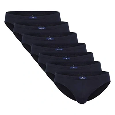 Abbildung von TOM TAILOR Slip Herren blau uni 7er Pack (7 St)