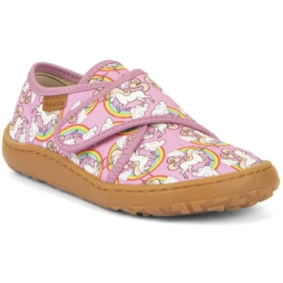 Abbildung von Froddo Hausschuh für Kinder, Größe: 26, White/pink Schuhe