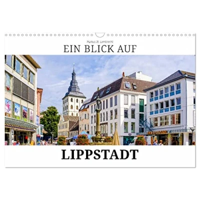 Abbildung von Ein Blick auf Lippstadt (Wandkalender 2025 DIN A3 quer), CALVENDO Monatskalender