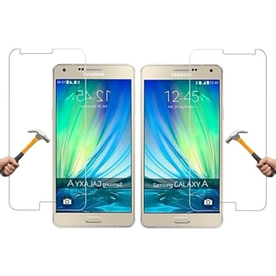 Abbildung von ino 2x Schutzglas kompatibel mit Samsung Galaxy A3 2015 Panzerglas harte Schutzfolie Panzerfolie Display Folie Schutz Glasfolie Displayglas 9H