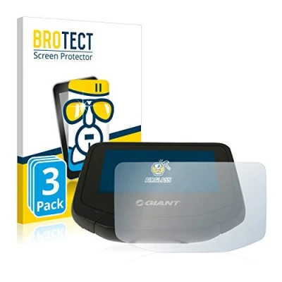Abbildung von BROTECT Schutzglas für Giant RideControl Evo (3 Stück) Schutzfolie Panzer Folie Glas [Extrem Kratzfest 9H, Anti Fingerprint, Ultra Transparent]
