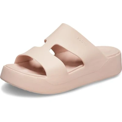 Abbildung von Crocs Herren Getaway Platform H Strap Sandalen, Quartz, 34/35 EU
