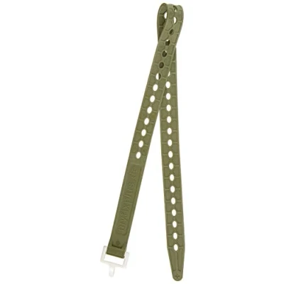 Abbildung von Fixplus Unisex Erwachsene Spanngurt 050730 Spanngurt, Olivgrün, 66 cm