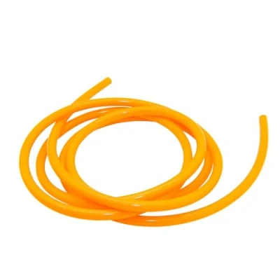 Abbildung von LAVMHAB Silikonschlauch 8mm ID x 12mm OD 3 Meter Länge, Flexibler Silikongummi Luftschlauch Wasserschlauch für Pumpenübertragung (Orange)