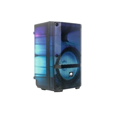 Abbildung von OMNITRONIC MSE 8+ Akku Partylautsprecher mit LED Effekten Mobiles 8&quot; PA System Akkubetrieb, Lichteffekten, Bluetooth und Mikrofon