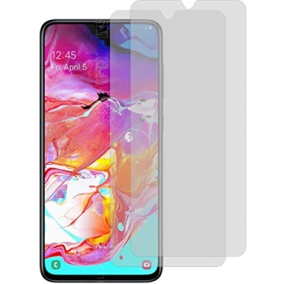 Abbildung von 4ProTec I 2X ANTIREFLEX matt Schutzfolie für Samsung Galaxy A70 Displayschutzfolie Bildschirmschutzfolie Schutzhülle Displayschutz Displayfolie Folie