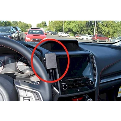 Abbildung von Brodit ProClip Fahrzeughalter 855513 Made IN Sweden Mittelbefestigung für linkslenkende Fahrzeuge passt alle Gerätehalter