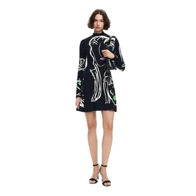 Abbildung von Desigual Maxikleid, Damen, Größe: Small, Black