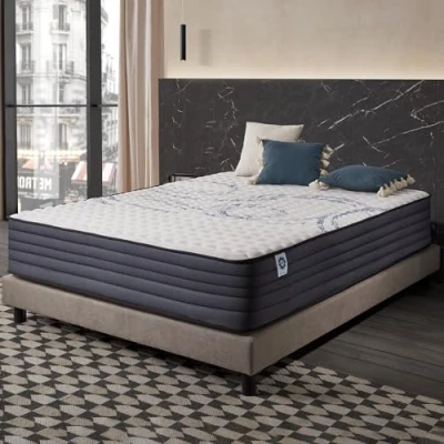 Abbildung von Naturalex Matratze 140x190 cm Perfectsleep Kaltschaummatratze Härtegrad H4 Öko Tex Zertifiziert Latex Blue 7 Zonen Höhe 30 Made in EU