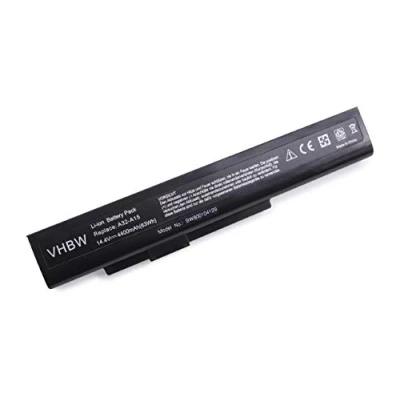 Abbildung von vhbw 1x Akku Ersatz für A41 A15, A32 A42 H36, A15 Notebook (4400 mAh, 14,4 V, Li Ion)