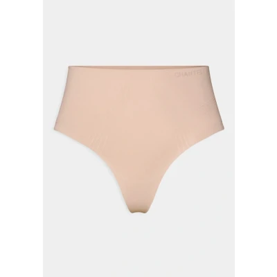 Abbildung von Chantelle Smooth Comfort HIGH Waist Thong Shapewear, Damen, Größe: Small, Sirocco