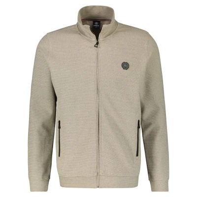 Abbildung von LERROS Strickjacke, mit Reißverschluss und Stehkragen