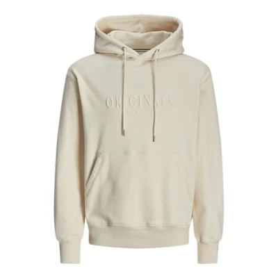 Abbildung von Jack &amp; Jones Jorfrederiksberg Kapuzenpullover, Herren, Größe: XS, Antique white