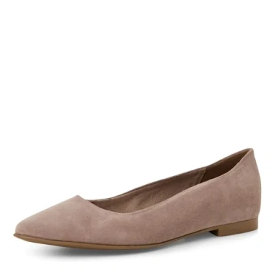 Abbildung von Tamaris Klassischer Ballerina, Damen, Größe: 41, Taupe Schuhe