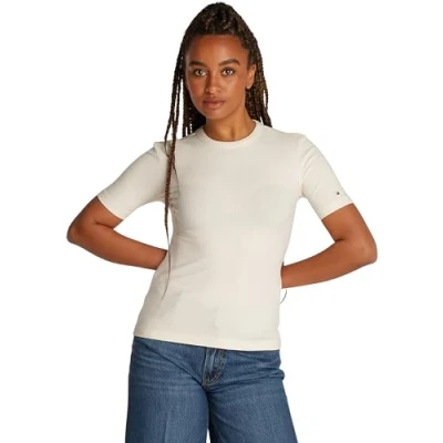 Abbildung von Tommy Hilfiger Tshirt print, Damen, Größe: Medium, Calico