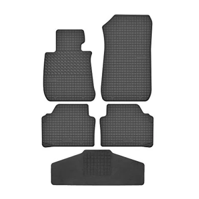 Abbildung von Fußmatten vorne 2er Set für BMW 3 er E90 E91 E92 2005 2013 Gummi Gummimatten