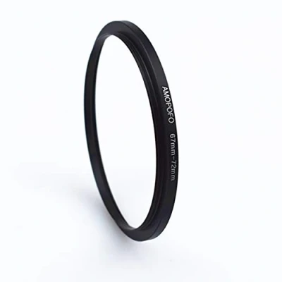 Abbildung von 67mm to 72mm Kamera Filter Ring (Metall),67mm Step up Filteradapter Ring.Kompatibel mit Objektiven Aller Hersteller bis Ring(67mm 72mm)
