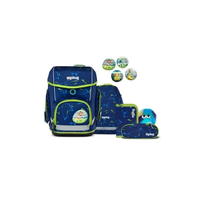 Abbildung von Ergobag Set Schulranzen für Kinder, Größe: One Size, Dunkelblau