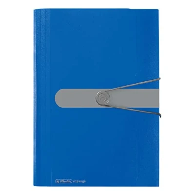 Abbildung von Herlitz 11208402 Fächermappe A4 PP 12 Fächer blau