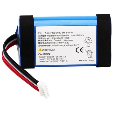 Abbildung von CHUNCAIL Akku passend für Anker Soundcore Boost tragbare Bluetooth Lautsprecher 7.4v 2600mAh