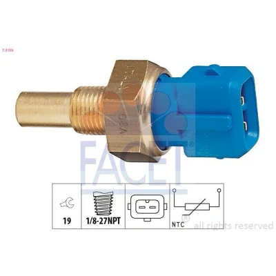 Abbildung von FACET 7.3156 Sensor, Kühlmitteltemperatur Made in Italy OE Equivalent FORD: FIESTA 4