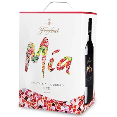 Abbildung von Freixenet Mia Tinto Bag in Box (1 x 3,0 l) Spanischer Rotwein Großpackung; halbtrocken; geschmeidig und ausbalanciert; vollmundig fruchtig; zu mediterranen Gerichten wie Tapas