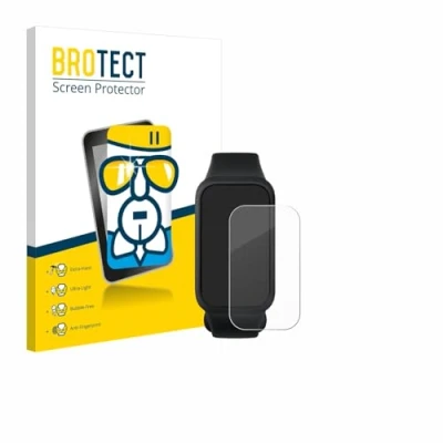 Abbildung von BROTECT Schutzglas für Xiaomi Mi Smart Band 9 Active Schutzfolie Panzer Folie Glas [Extrem Kratzfest 9H, Anti Fingerprint, Ultra Transparent]