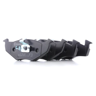 Abbildung von BREMBO P 85 031 Bremsbelagsatz exkl. Verschleißwarnkontakt mit Kolbenclip ohne Zubehör VOLKSWAGEN: Polo III Classic, GOLF 3, Variant