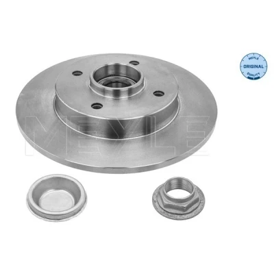Abbildung von MEYLE 11 15 523 4102 Bremsscheibe Hinterachse 249 9 4 108 voll mit integriertem Radlager, ABS Sensorring PEUGEOT: 207 Schrägheck, 208 I Schrägheck
