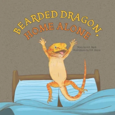 Abbildung von Bearded Dragon, Home Alone: A Wordless Picture Book Full of Fun and Joy