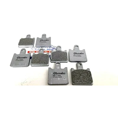 Abbildung von 8 Bremsbeläge vorne Brembo SR SINTER Z 1000 2007&gt;2009 GTR 1400 2008&gt;2020 ZZR 2006&gt;2021 ZX 6R 600 2007&gt;2016 R 750 2020 11 bis 20 Jahre. 12 Stk