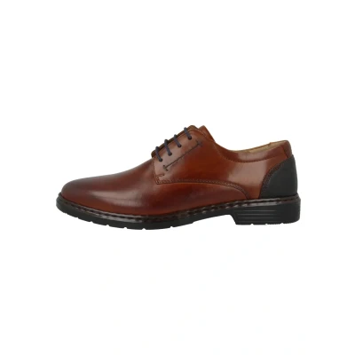 Abbildung von Josef Seibel Alastair Schnürer cognaccombi, Herren, Größe: 48, Cognac combi Schuhe