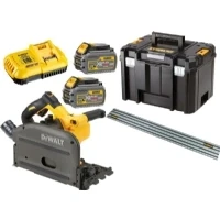 Abbildung von DEWALT Flexvolt dyksav DCS520T2R QW, 54 V, føringsskinne