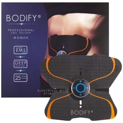Abbildung von BODIFY EMS Bauchmuskeltrainer Trainer Gezielte Stimulation der Bauch Muskulatur