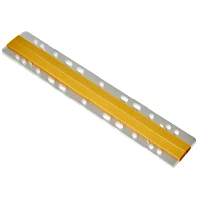 Abbildung von VELOFLEX 2001100 Heftfix Heftstreifen, Abheftstreifen, DIN A4 292 mm, selbstklebend, glasklar, 50er Packung